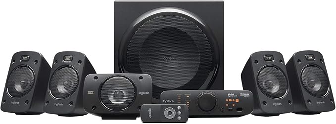 Logitech Z906 - 5.1 Surround Sound Speaker System - Black