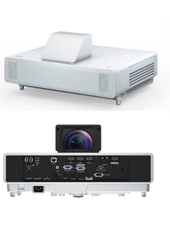 Epson 5000lm Fullhd 1920×1080 16:9 Laser Usb 2vga 2hdmi Rs-232c Lan Wi-fioptional Nobag White Nobracket Ultrashortthrow