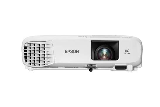 Epson 3600lm XGA 1024x768 4:3 Lamp USB 2VGA HDMI RS-232C NoWiFi NoBag White EntryLevel