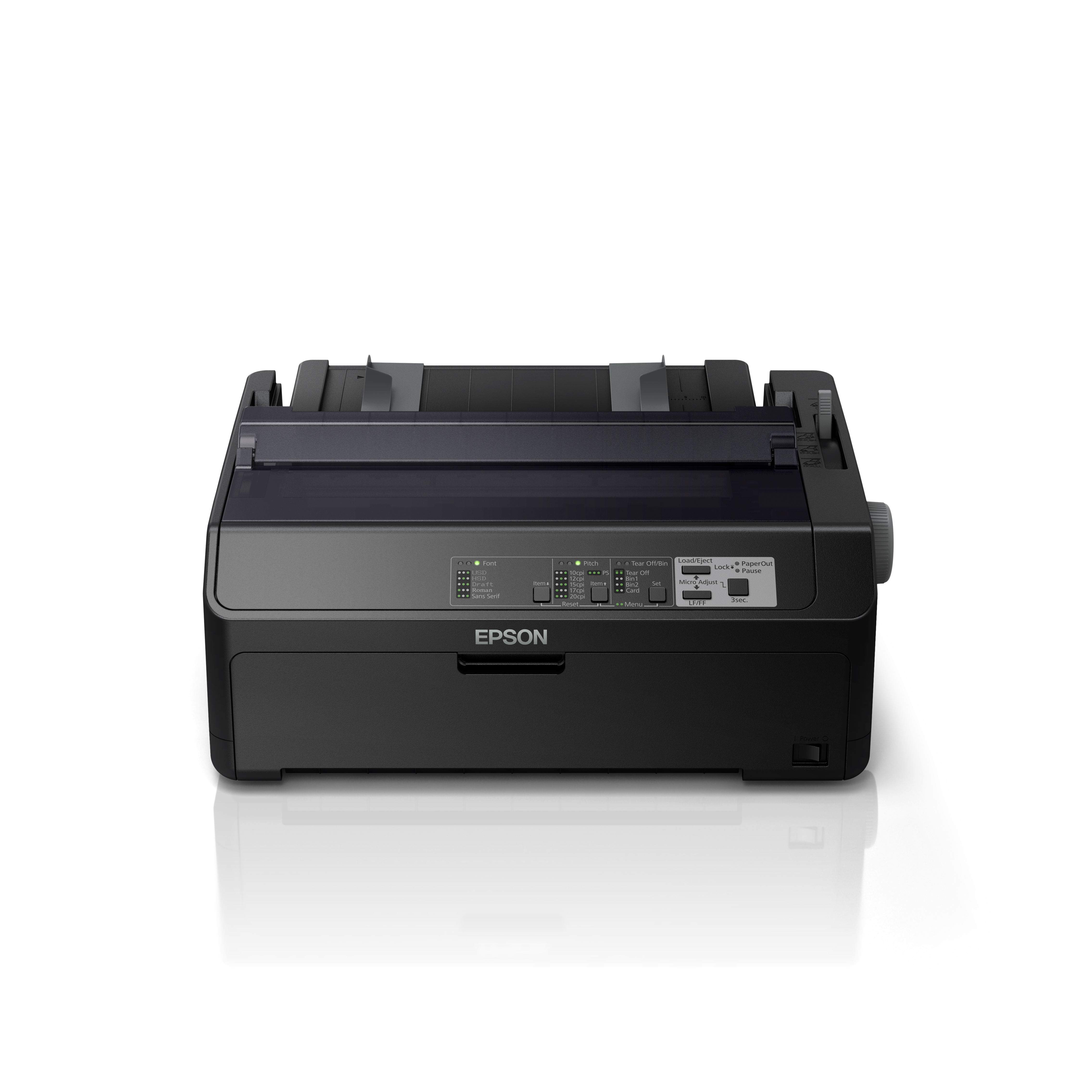 Epson 80column 9pin (2 X 9 Needles) Dotmatrix Usb Bidirectional Parallel Ethernet Rs-232 6 + 1 Original