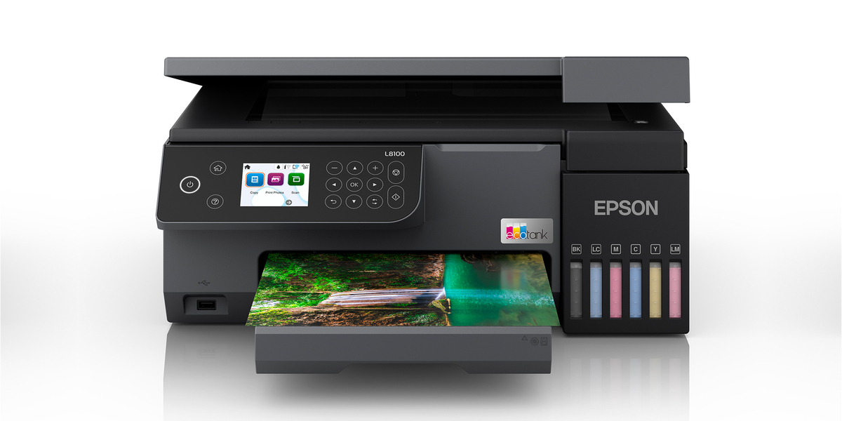 Epson 22ppm Mono 22ppm Colour A4 Single Function USB WiFi/WiFiDirect CD/DVD/PVC Card incl 1 set of I...