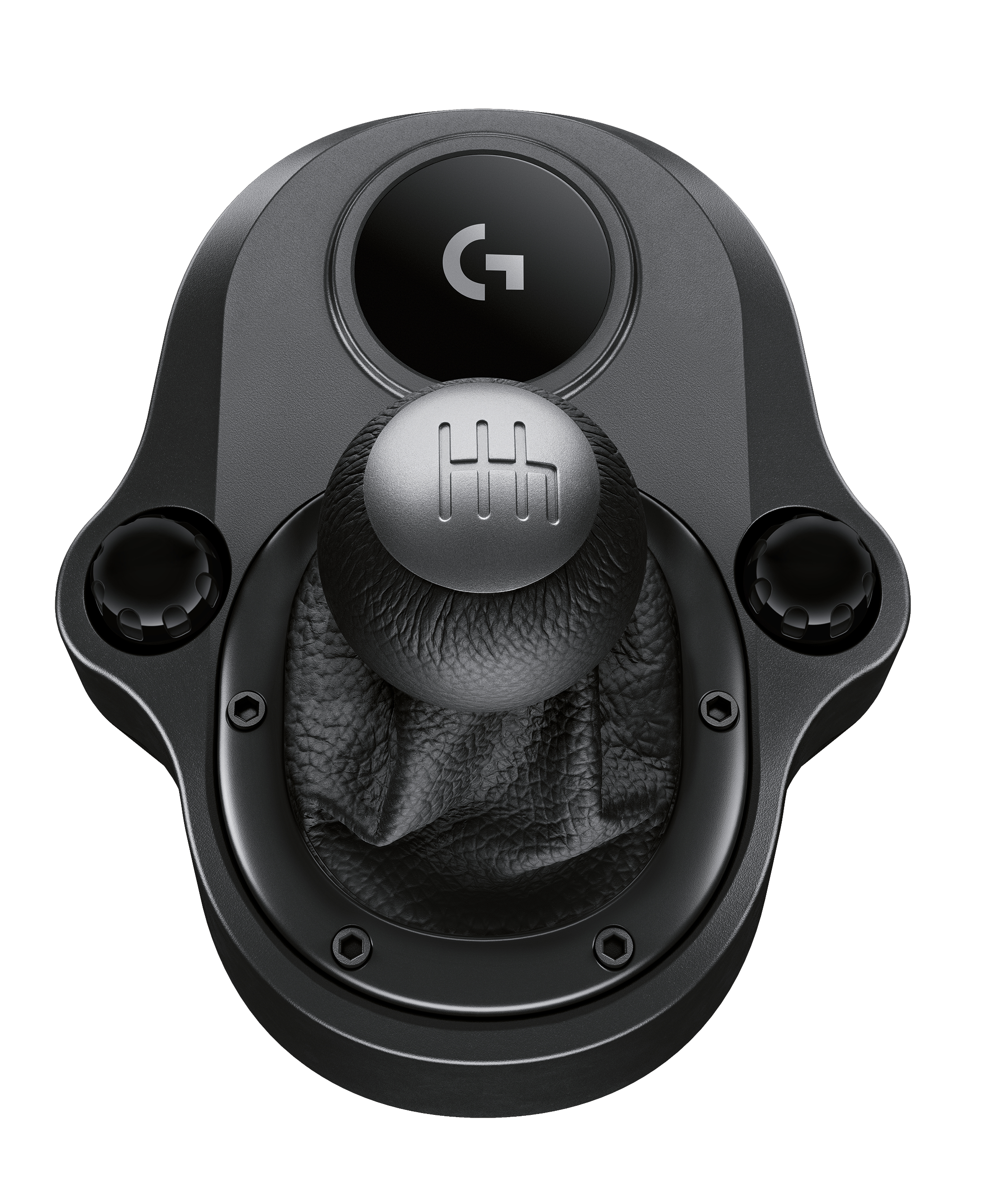 Logitech Driving Force Shifter – Gaming Shifter – G-Series Racing wheel accessory – Black leather