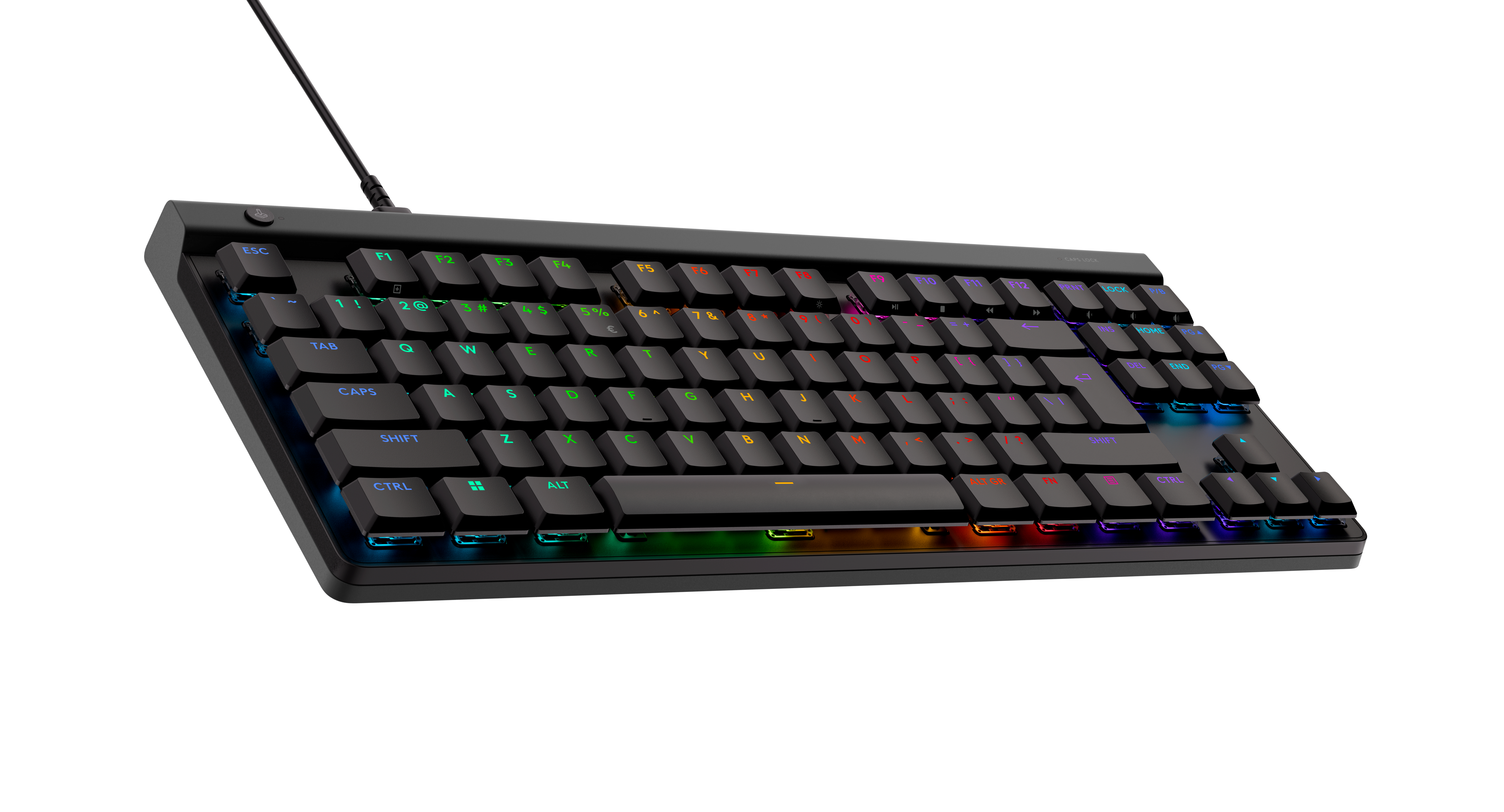 Logitech G515 TKL – Gaming Keyboard – Wired USB – Black- Backlighting RGB