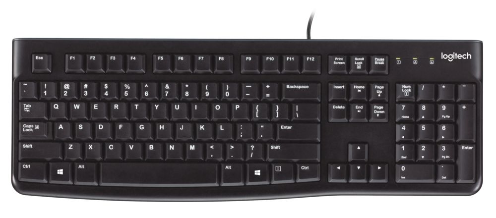 Logitech Logitech K120-Logitech-Logitech K120-5.10E+12-Accessories | Laptop Mechanic