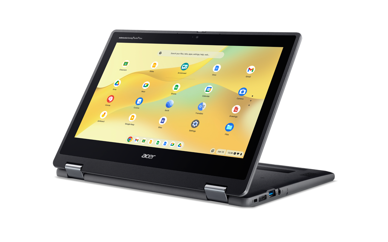 Acer Chromebook Spin 511 11.6" HD IPS touch Celeron N150 4 GB LPDDR5  eMMC 32GB Micro SD card reader...