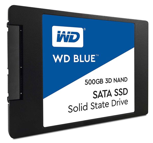 WD Blue 500GB NVMe SSD - Read Speed up to 5000 MB/s  Write Speed to up 4000 MB/s  PCIe 4.0 x4  SLC Cache 2.0  300TBW
