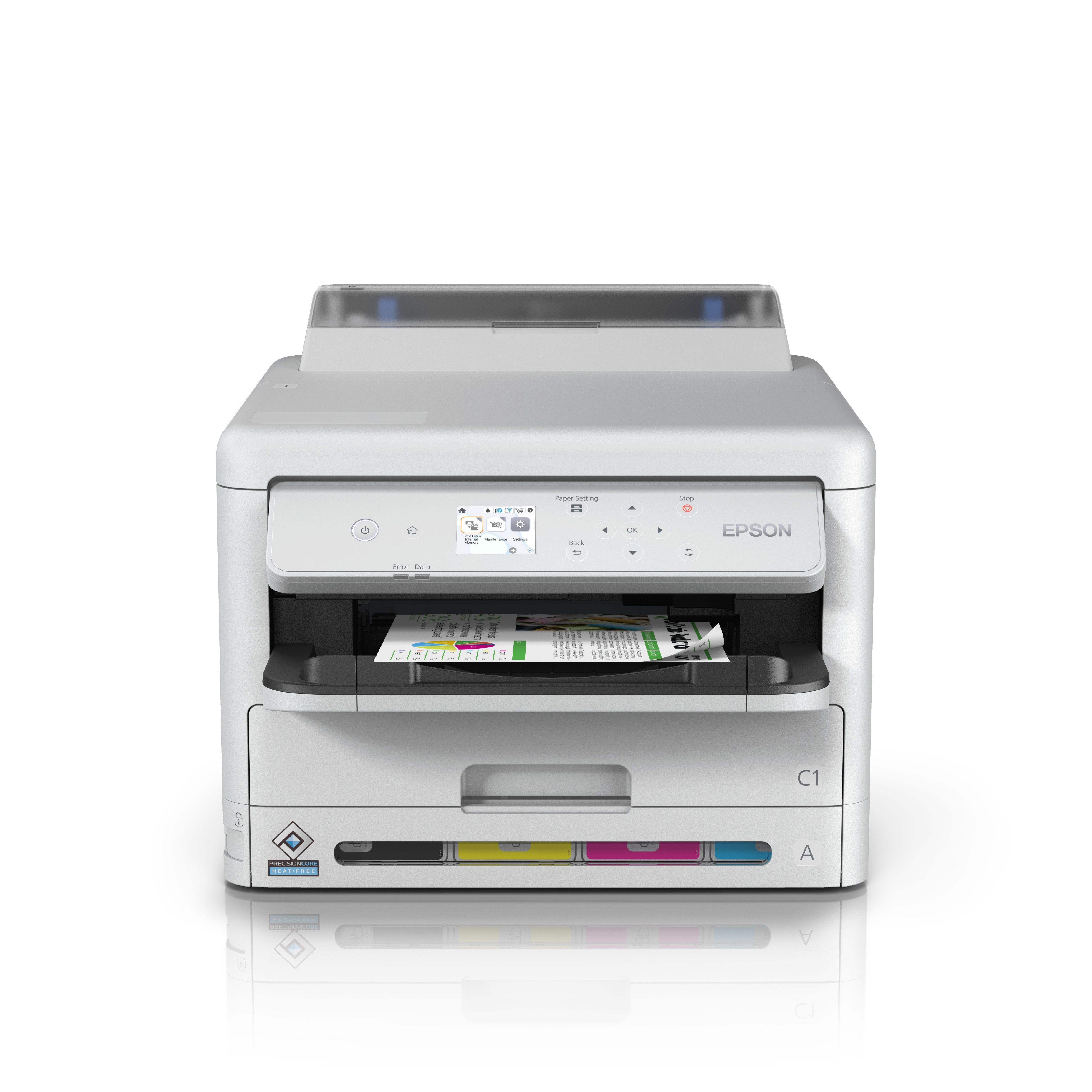 Epson 34ppm Mono & Colour A4 Single Function USB Wired Wireless WiFi Direct Duplex Print Only incl i...